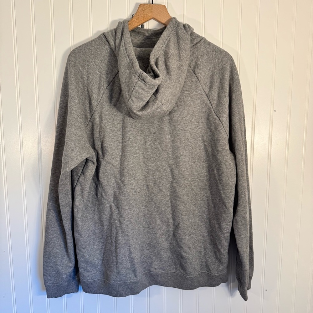 Nike Women’s Gray Hooded Pullover Cowl Neck Sweater Size XL - Picture 5 of 11